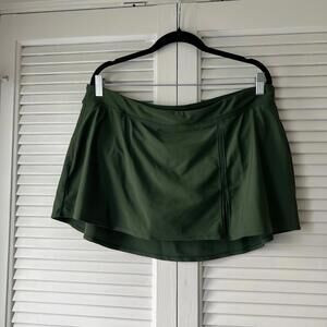 Kona Sol green swim skirt‎ size XL